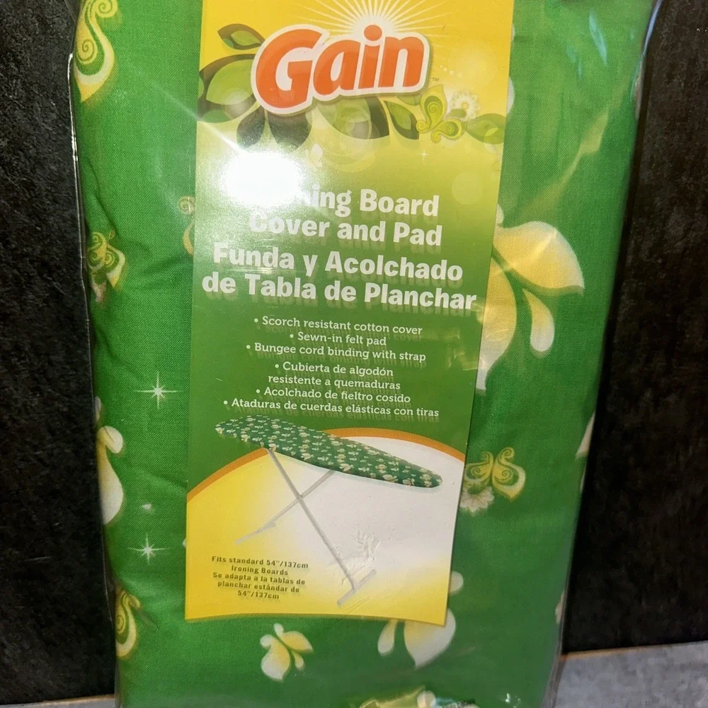 Gain Laundry Detergent ironing board cover and pad Procter & Gamble Rare